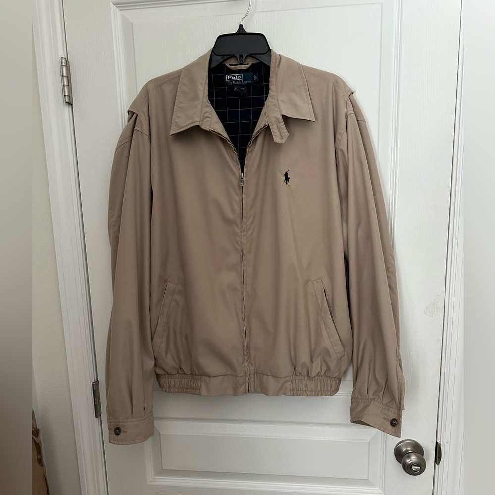 Polo by Ralph Lauren Men's Beige Lightweight Jacket